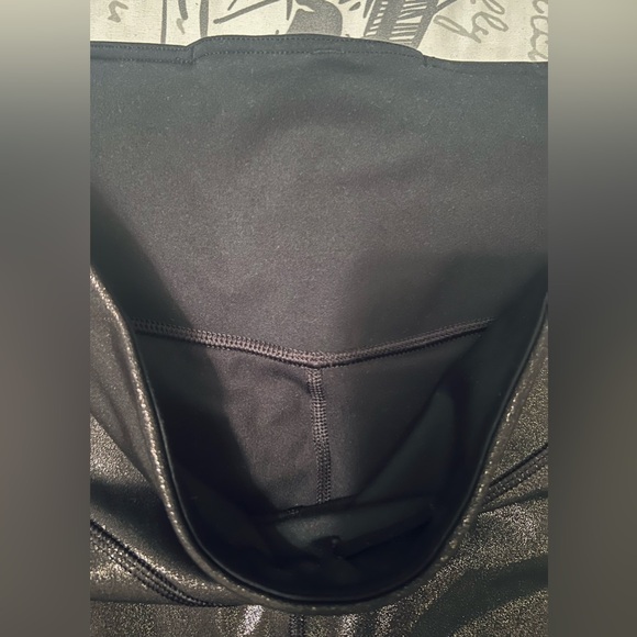 NWOT GapFit Recycled High Rise Power Shine Leggings sz Large Petite Go-Dry - Picture 14 of 15